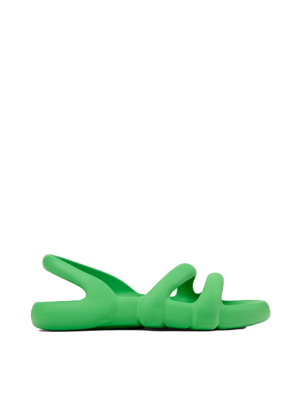 Green Kobarah Flat Bio Sandal