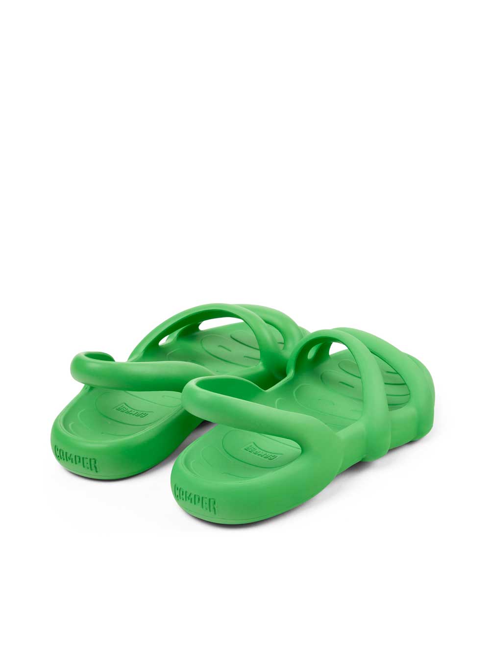 Green Kobarah Flat Bio Sandal