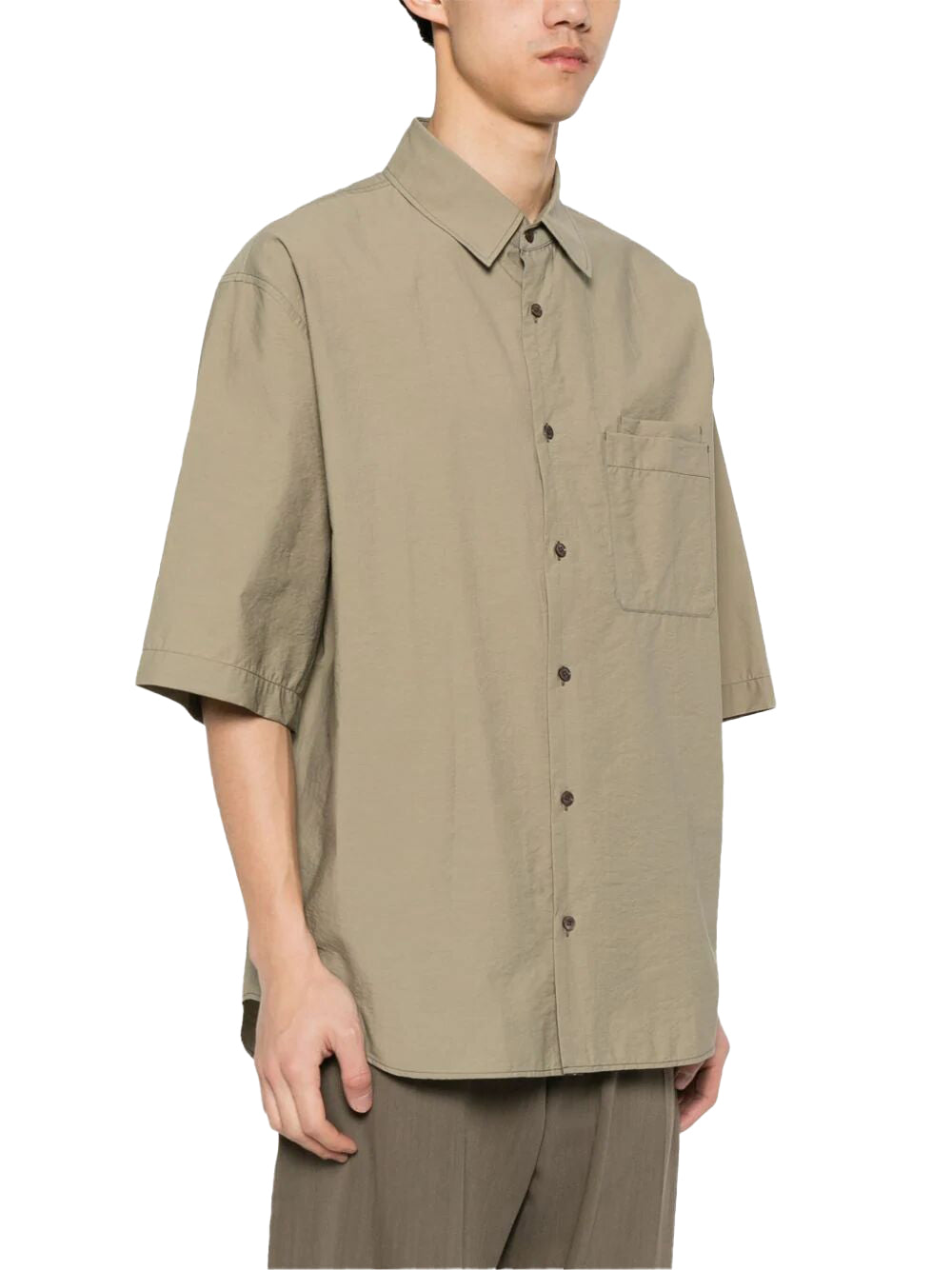 Voile short sleeved shirt