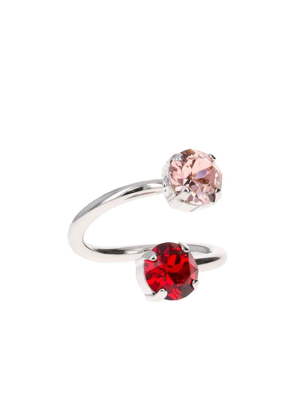 Anello Chris Rosa E Rosso