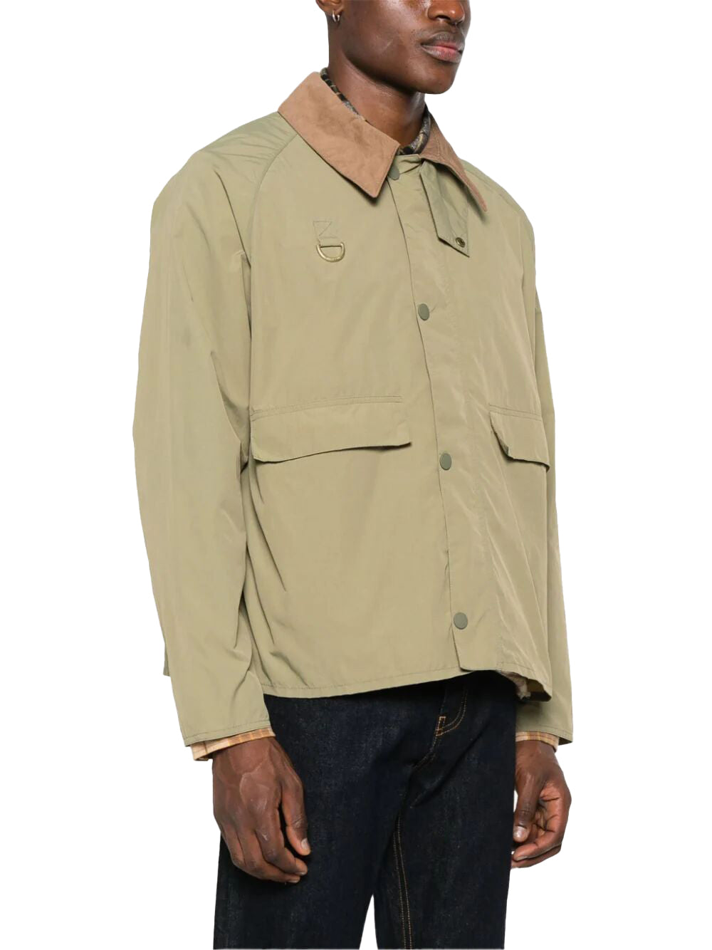 Bleached olive ripstop jacket