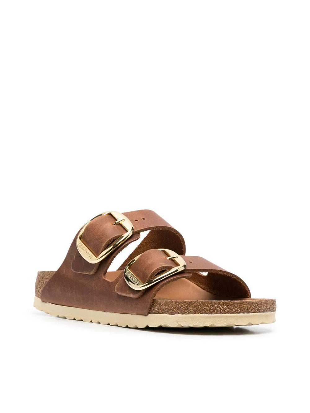 Arizona Big Buckle Cognac Sandal