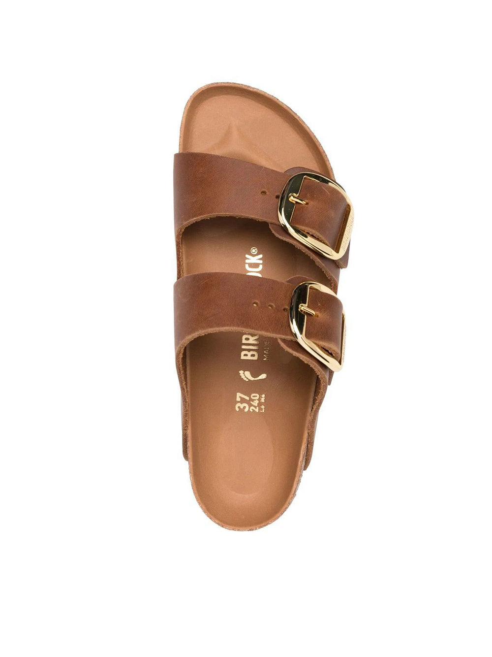 Ciabatta Arizona Big Buckle Cognac