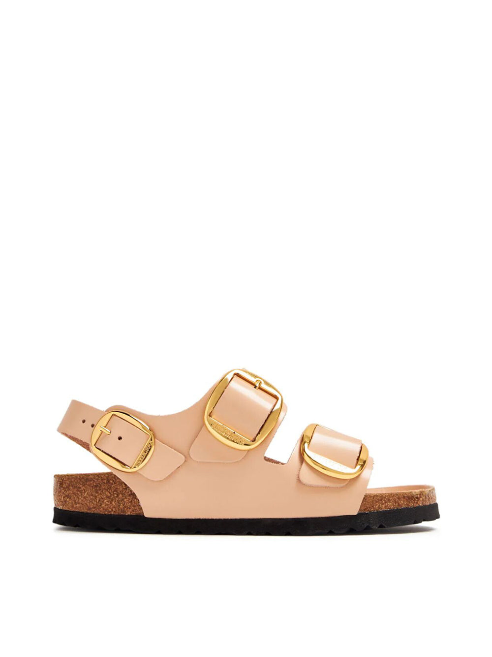 Sandali Milano Big Buckle Beige W