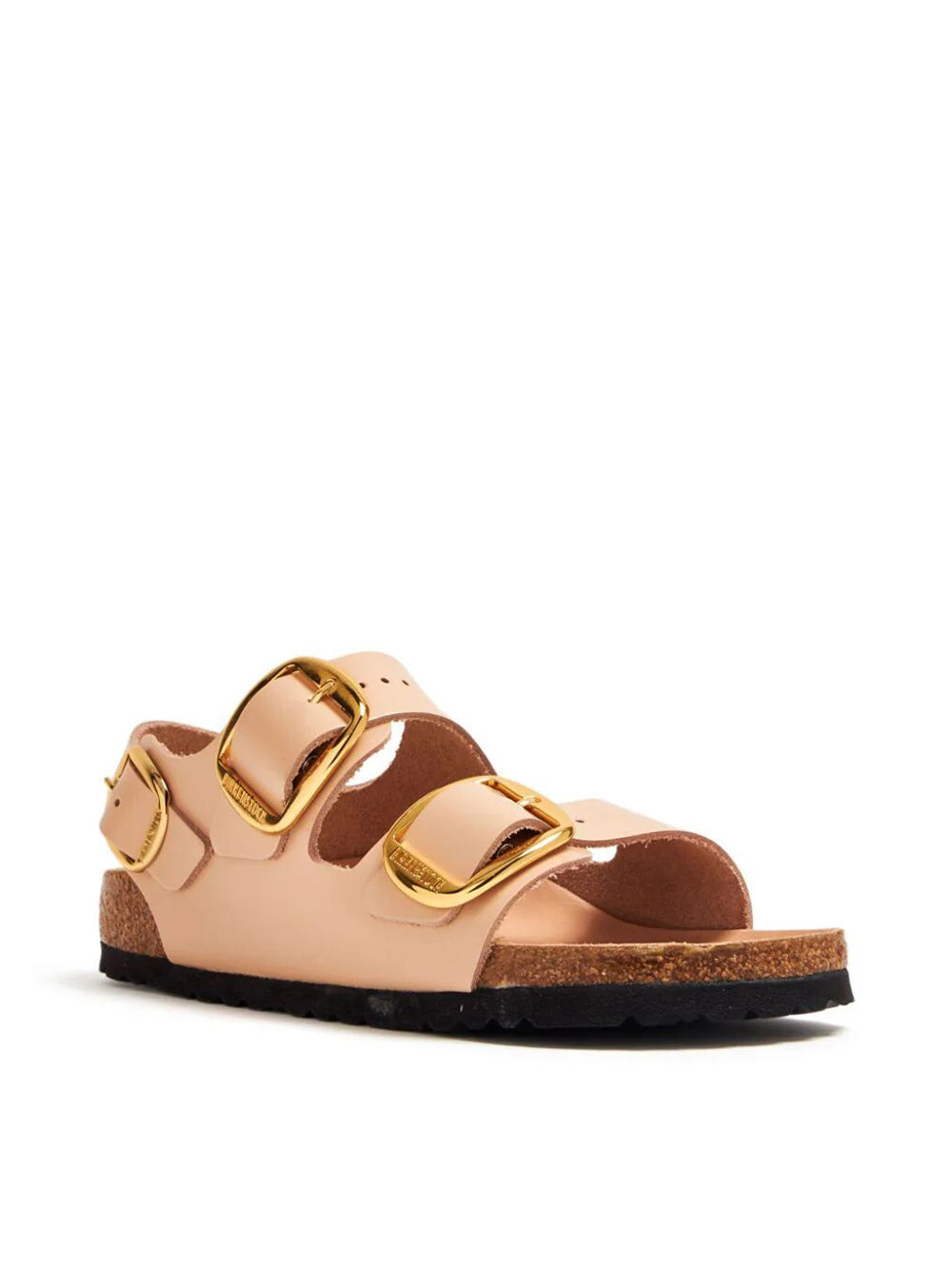 Beige Milano Big Buckle Sandals W