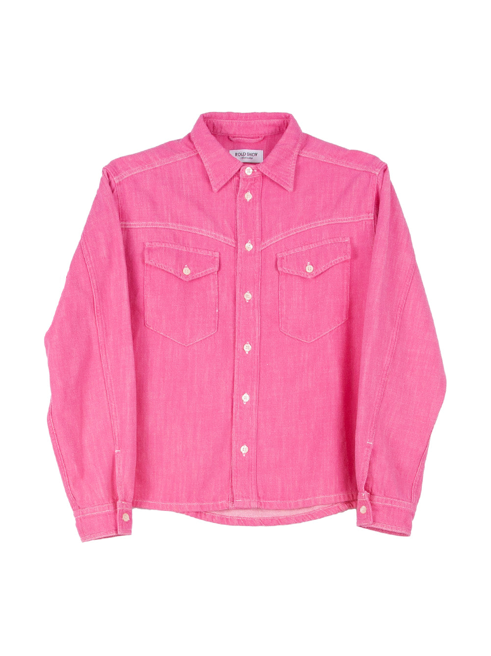Spear Faded Pink Denim Shirt