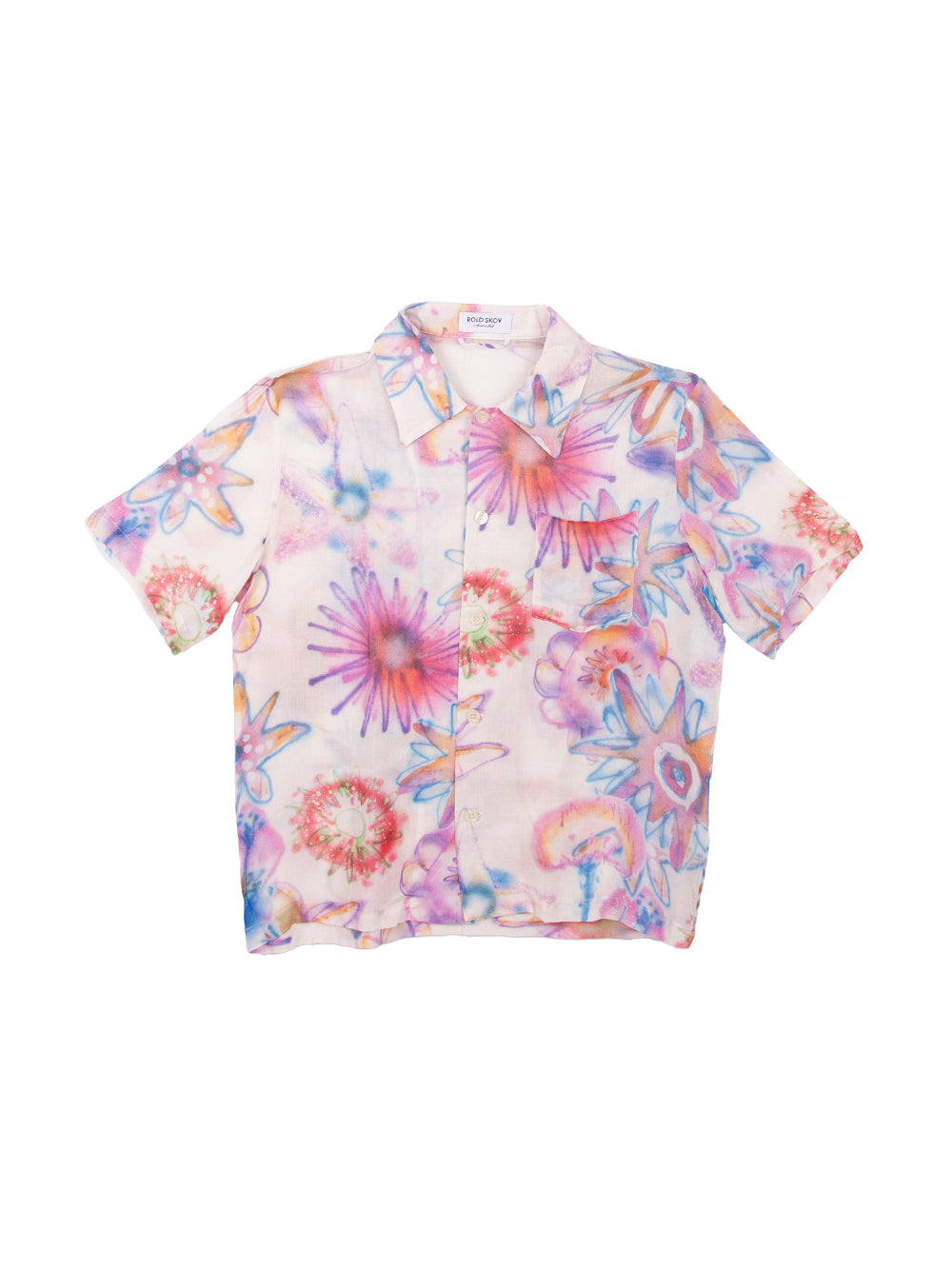 Camicia Quadro Acid Flowers