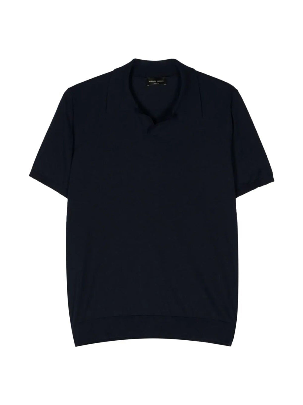 Navy cotton Polo MC shirt