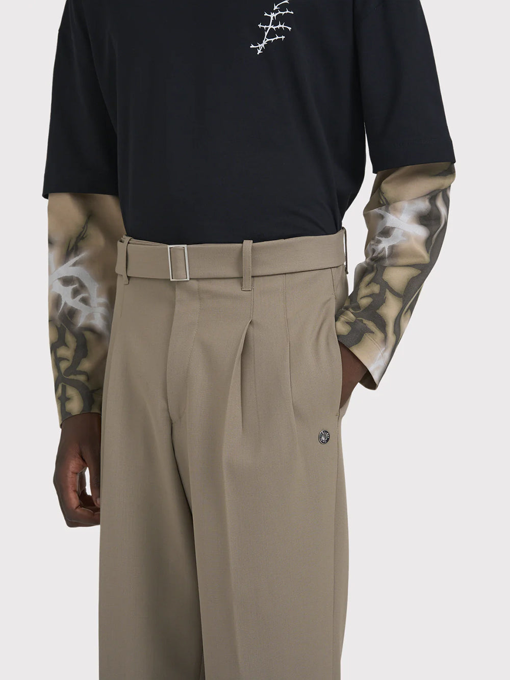 Cooper suiting sand trousers