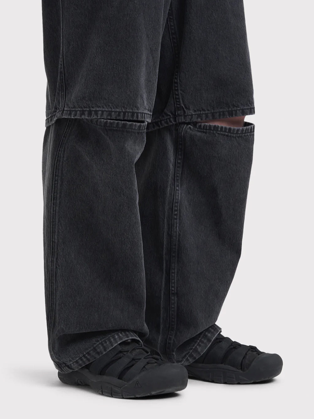 Pantalone Nocturne Denim Washed Black