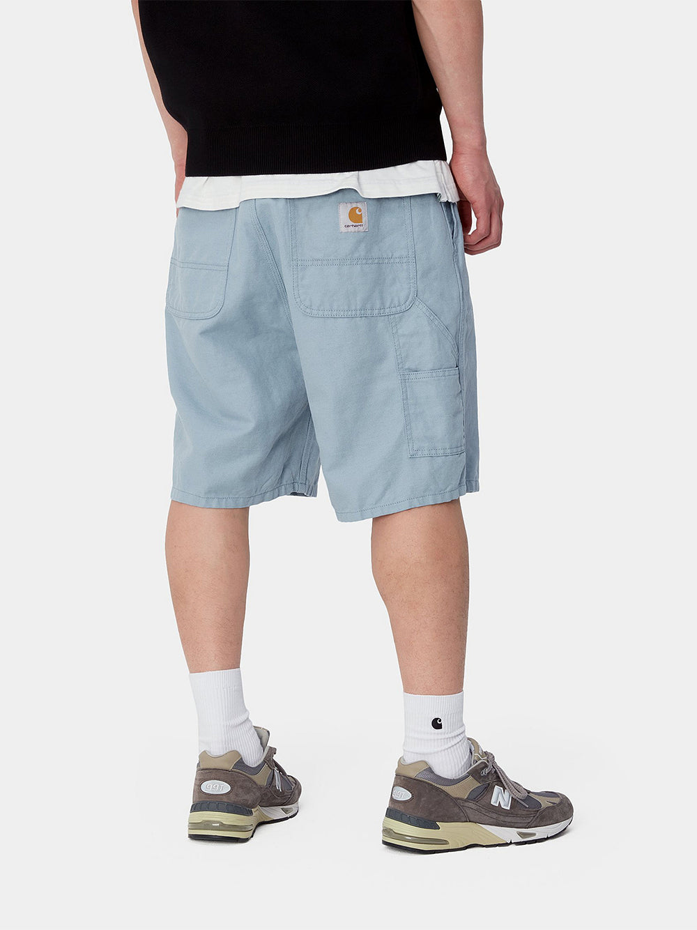 Pantaloncini Walter Single Knee Short Misty Sky