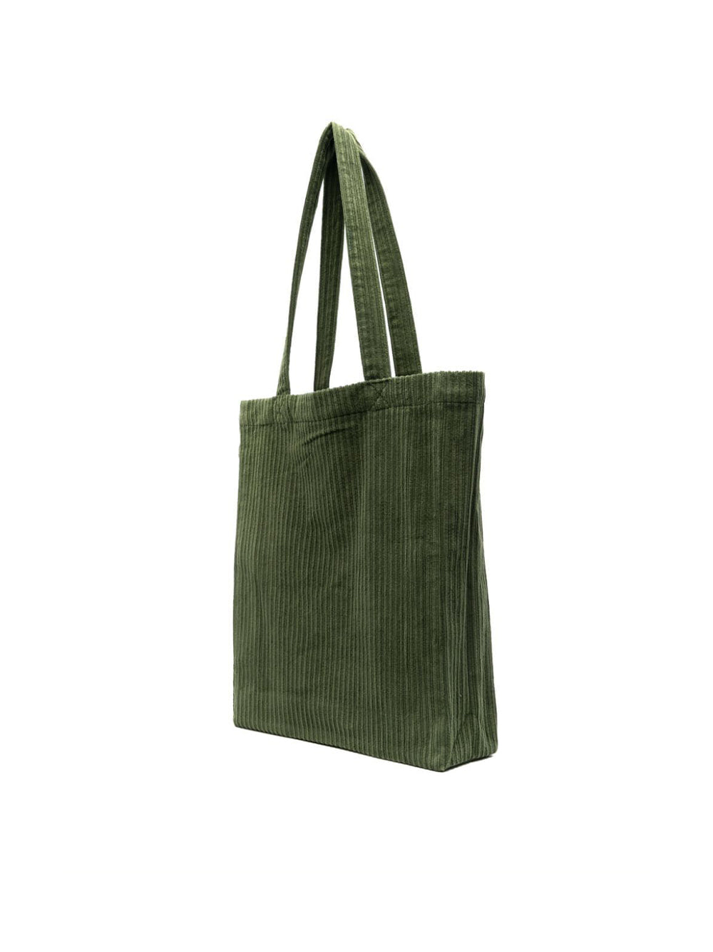 Corduroy Lou Tote in green