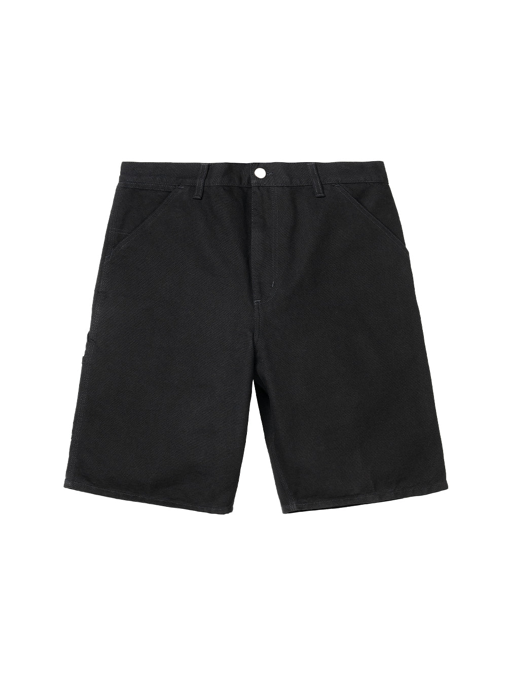 Single Knee Shorts Black