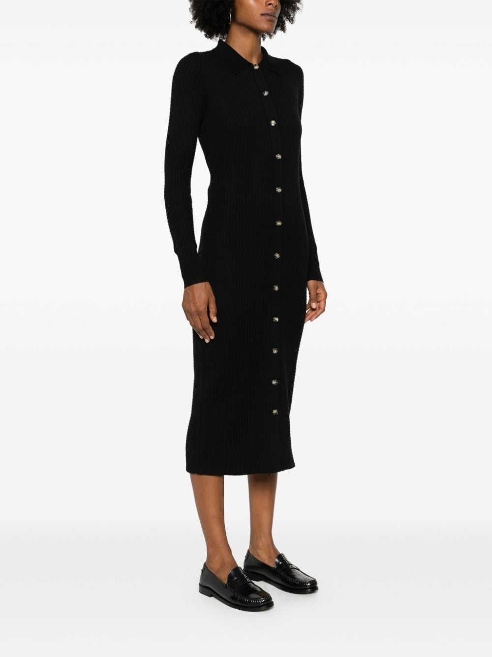 Phillips long knit dress