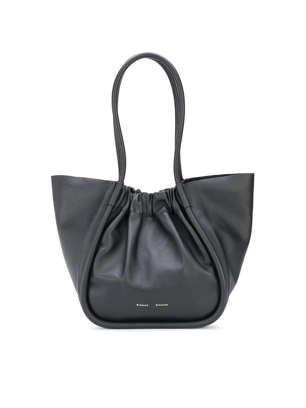 L Ruched Tote Bag