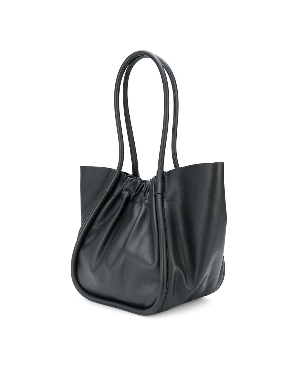 L Ruched Tote Bag