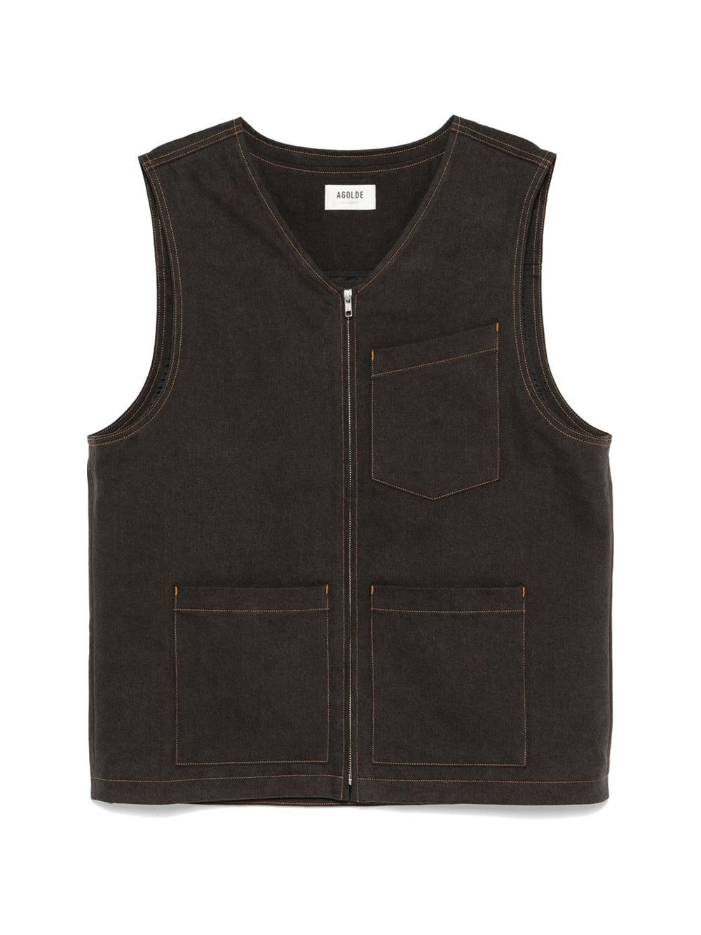 Gilet Ogden In Denim