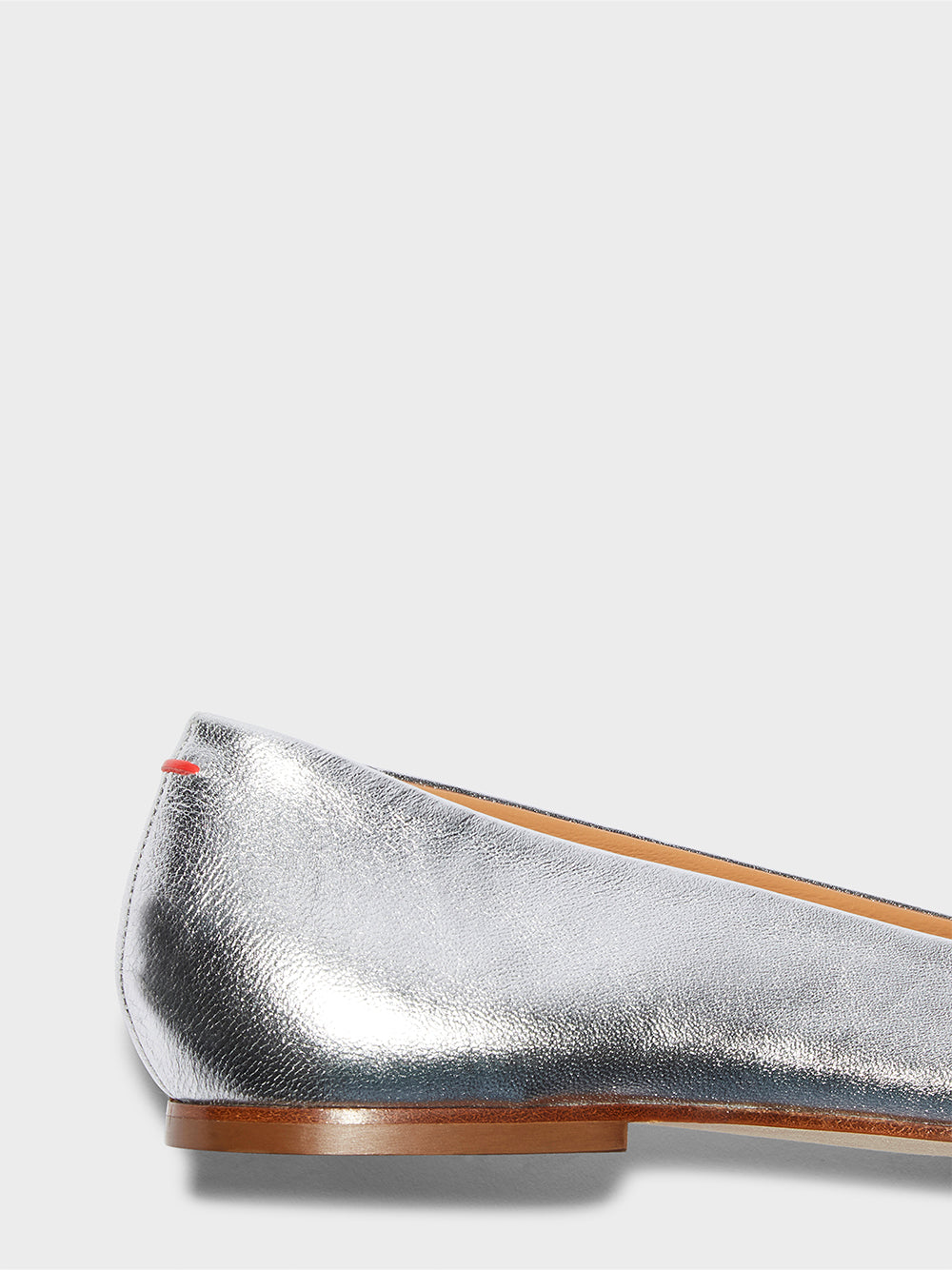 Cassy Ballerina Flats in Silver