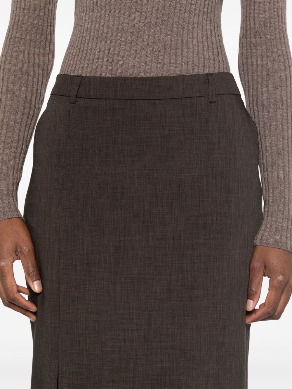 Brown Massimo Skirt