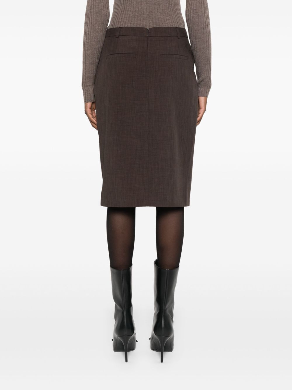 Brown Massimo Skirt