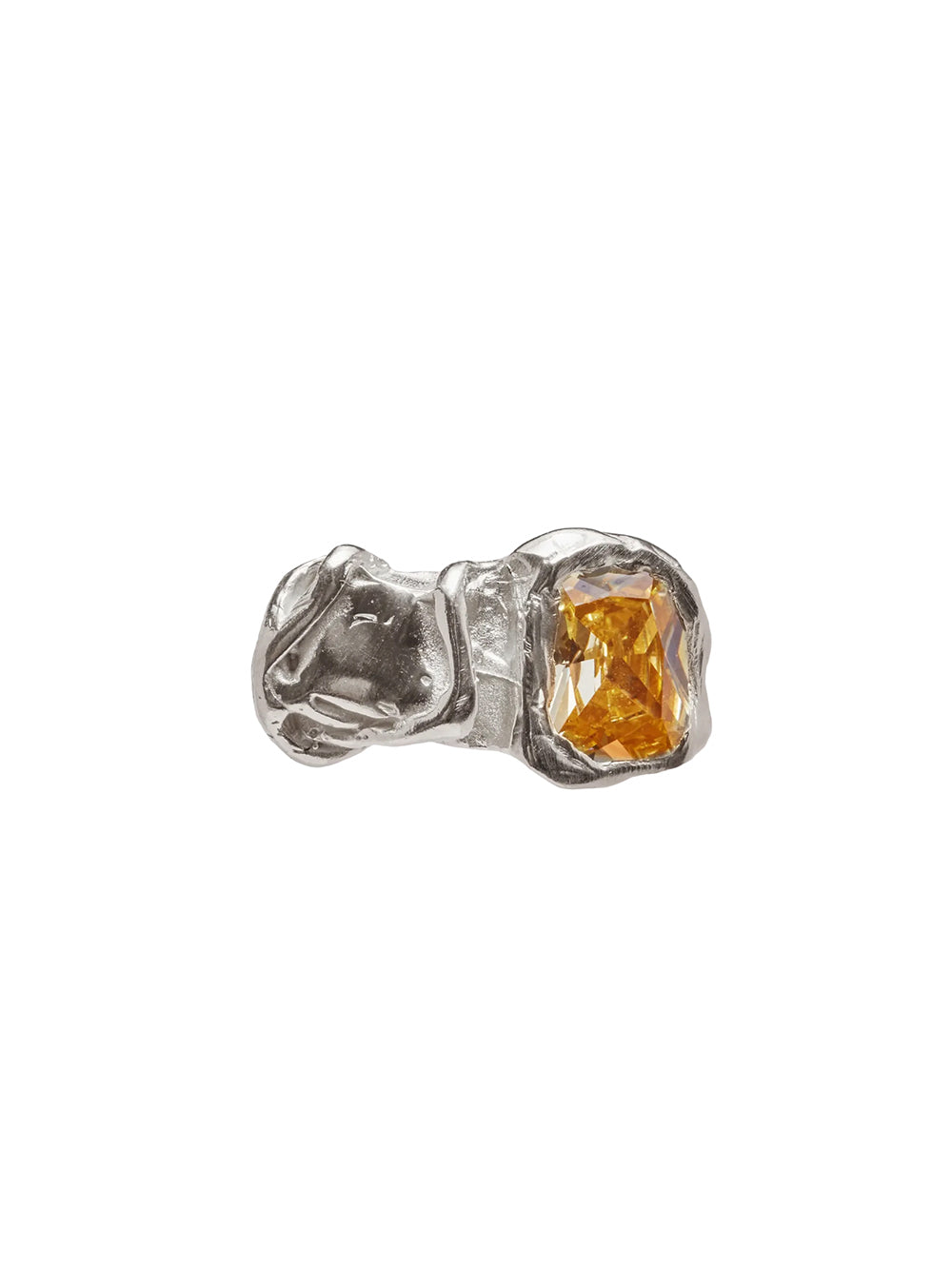 Anello Vera Yellow Argento