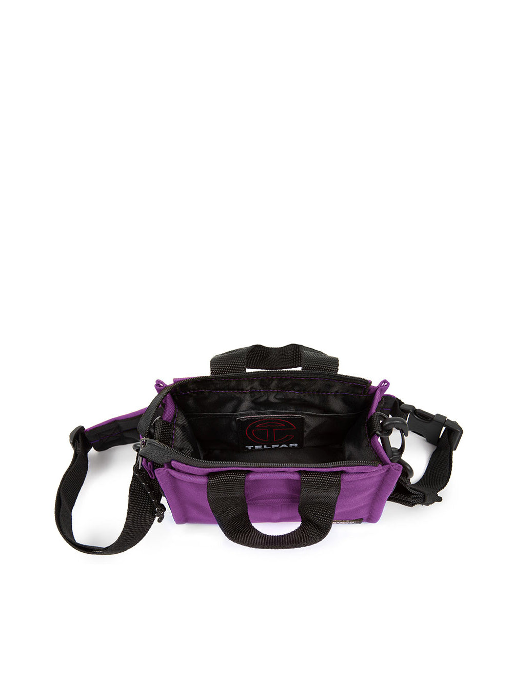 Purple Telfar Shopper S