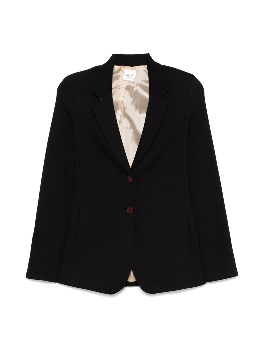 Super Stretch Blazer Nero Monopetto