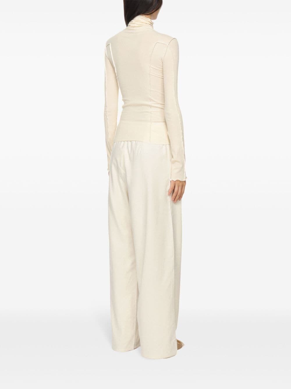 Cream Top Omato  Turtleneck