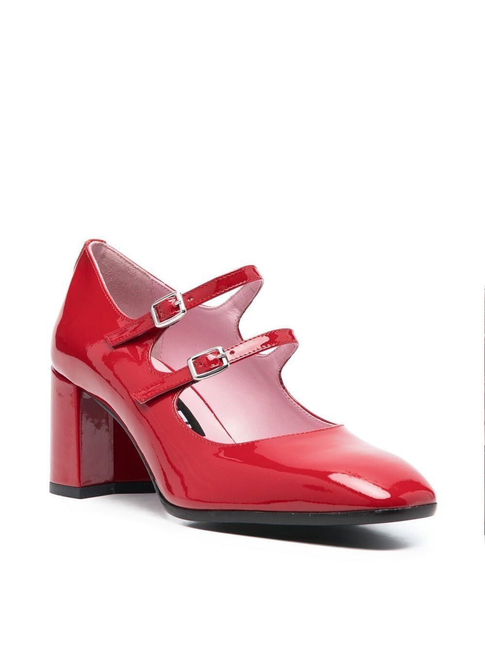 Alice Red Patent Leather Pumps