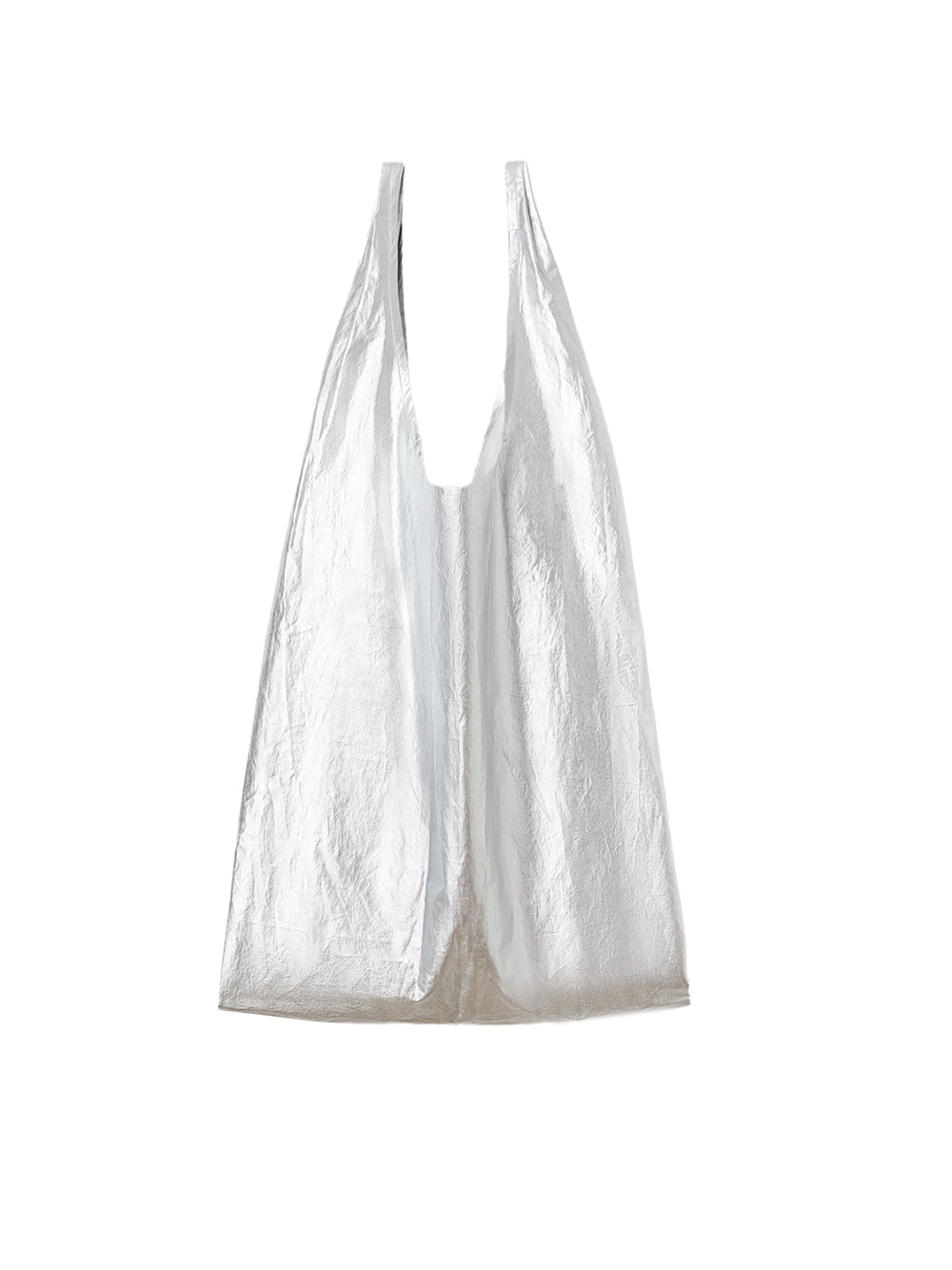 Cotton and silk hobo bag