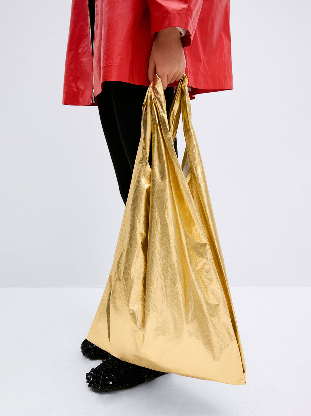 Gold Hobo Bag