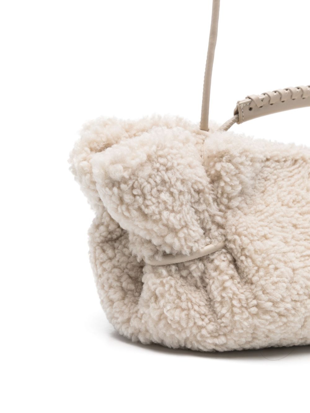 Borsa A Tracolla Arta Mini In Shearling