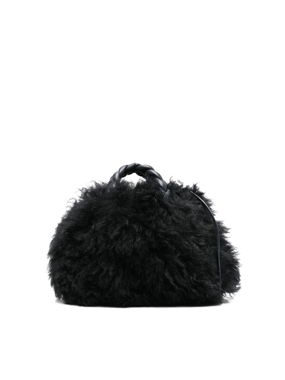 Bombon Long Hair Shearling Shoulder Bag