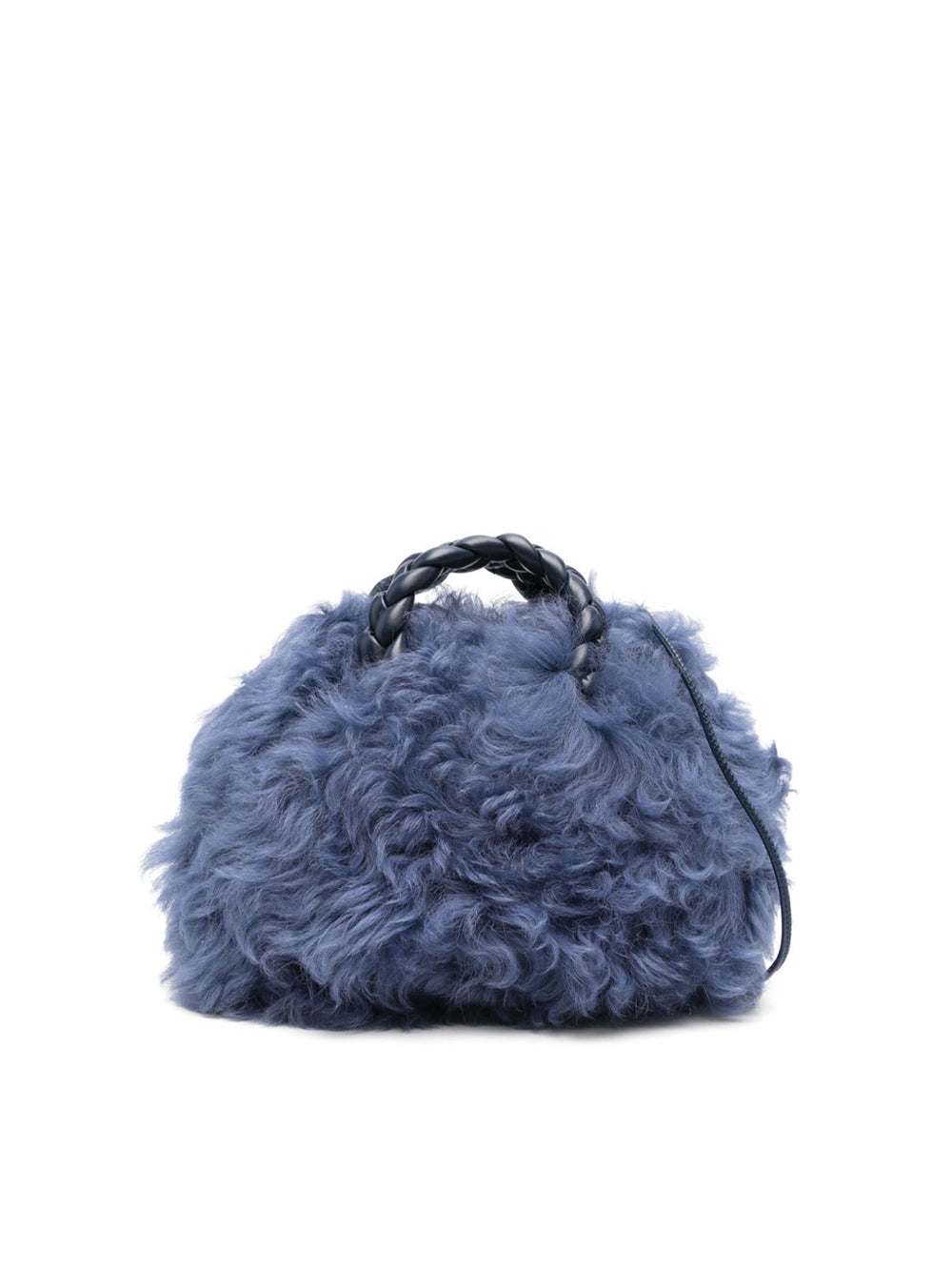 Bombon Long Hair Shearling Shoulder Bag