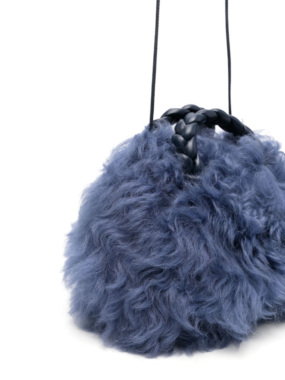 Borsa A Tracolla Bombon Long Hair Shearling