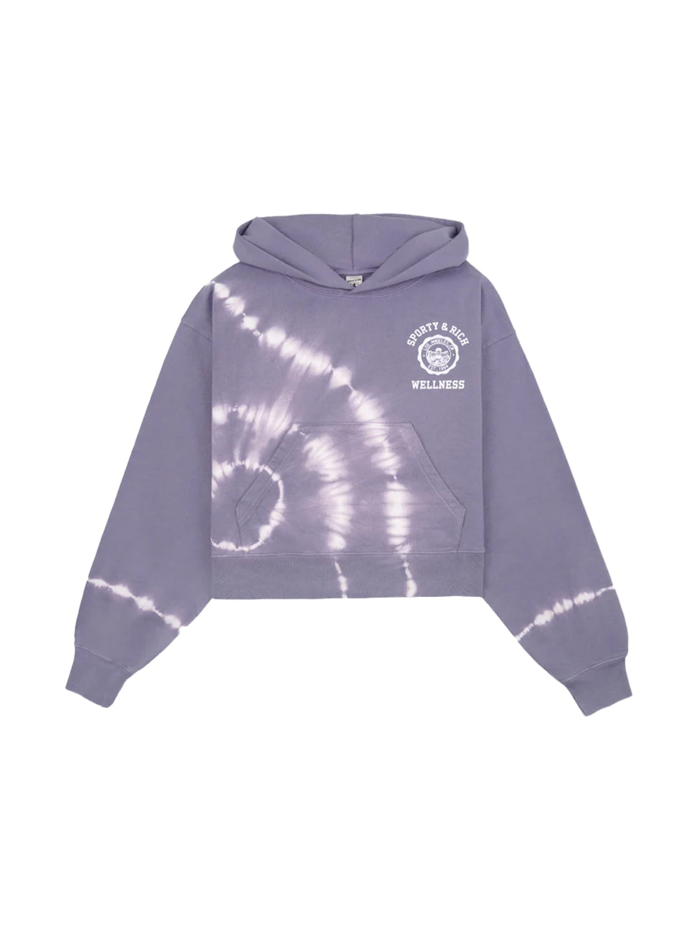 Emblem Cropped Hoodie