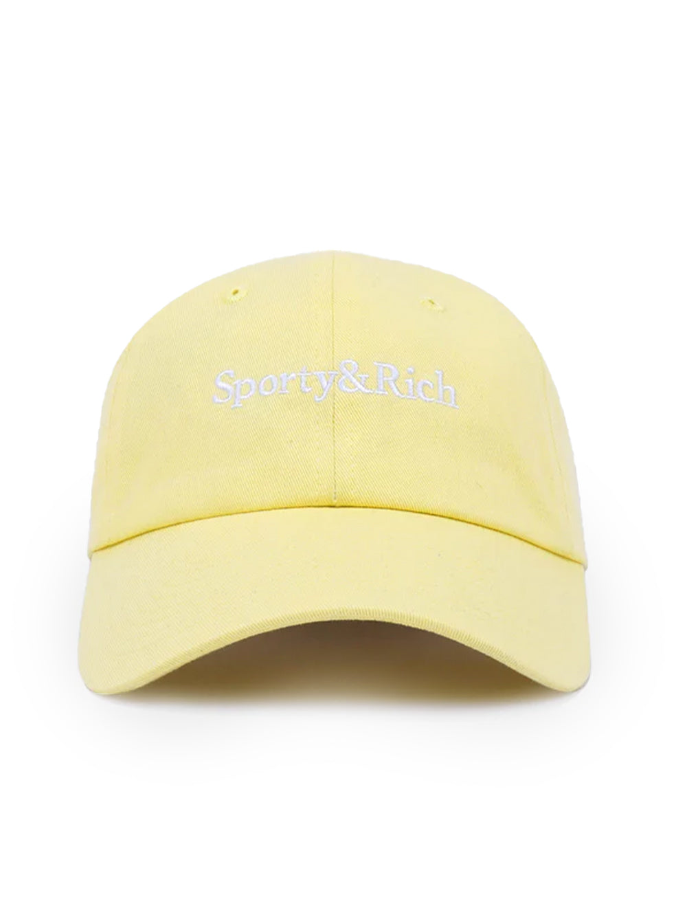 Cappellino Serif Logo Giallo Sole