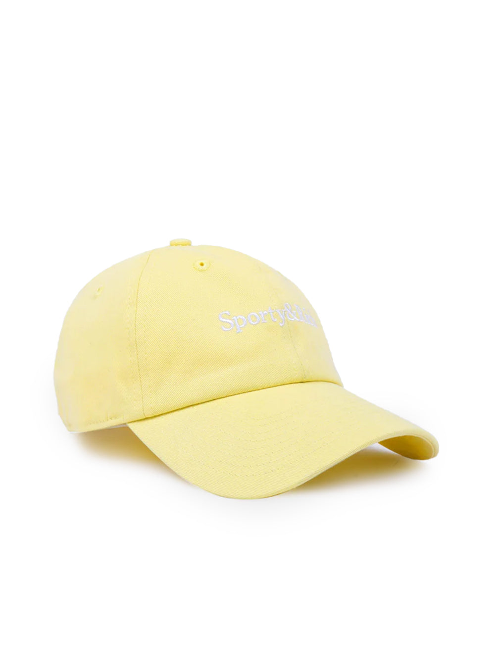 Cappellino Serif Logo Giallo Sole