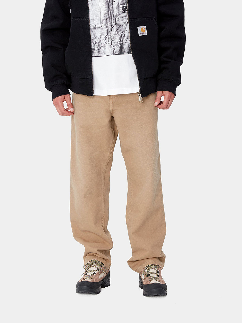 Peanut Aged Canvas Single Knee Pant