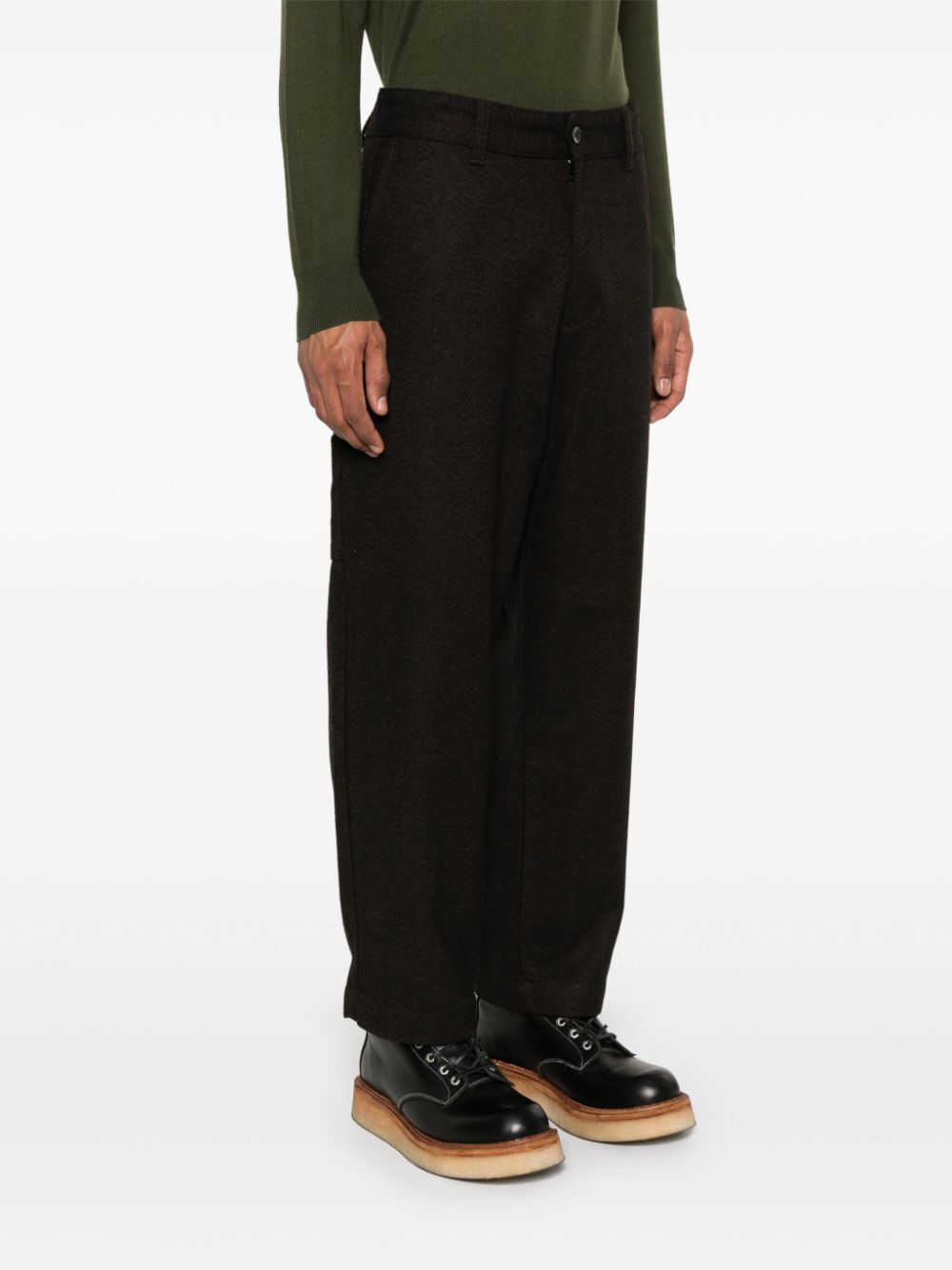 Truman Pant In Misto Poliestere/Lana