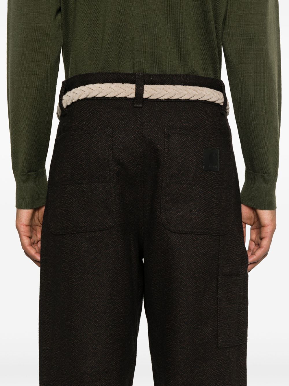 Truman Pant In Misto Poliestere/Lana