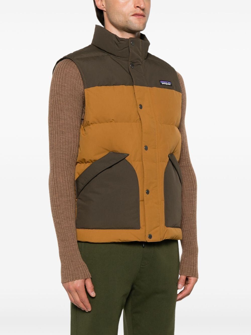 M`s Gilet Imbottito Downdrift Marrone