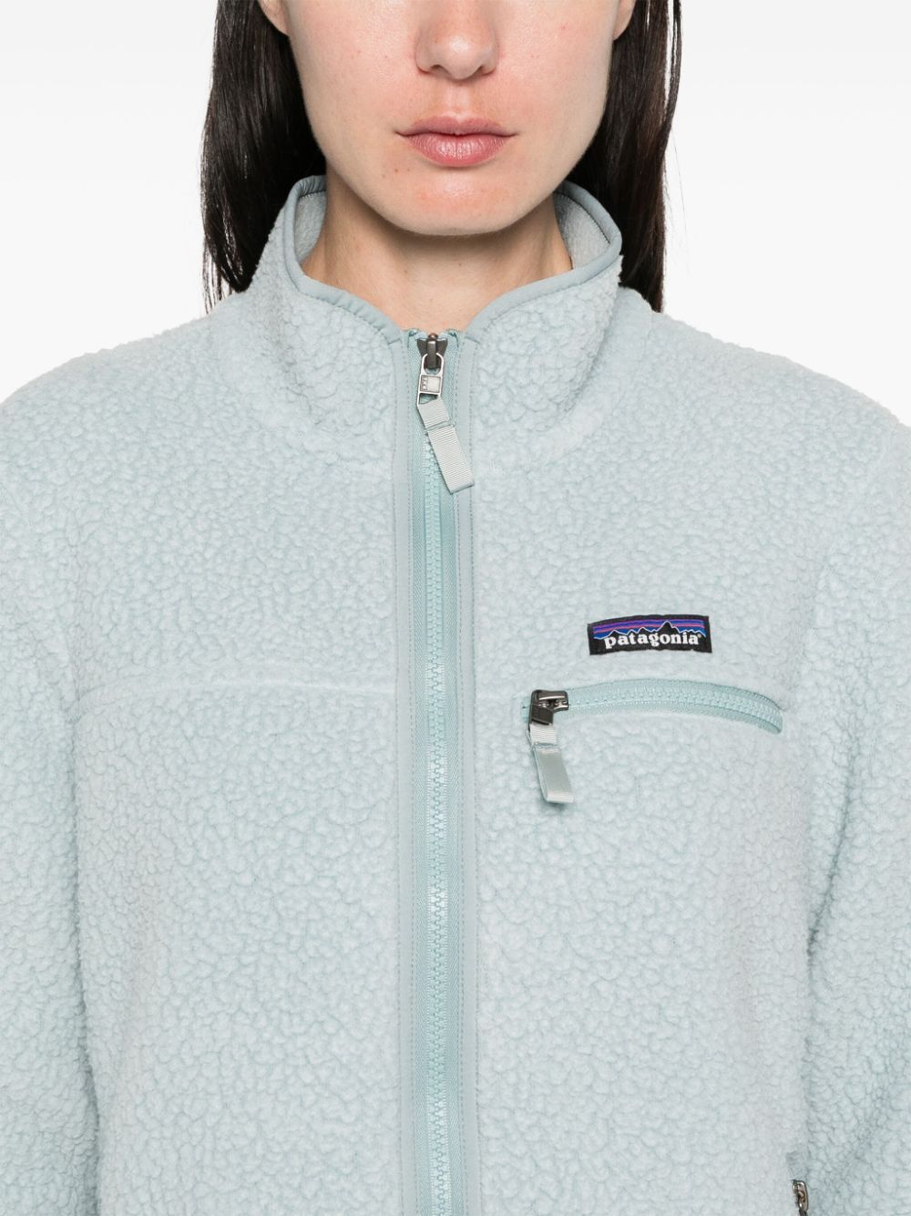 W`s Retro Pile Jacket in Thermal Blue