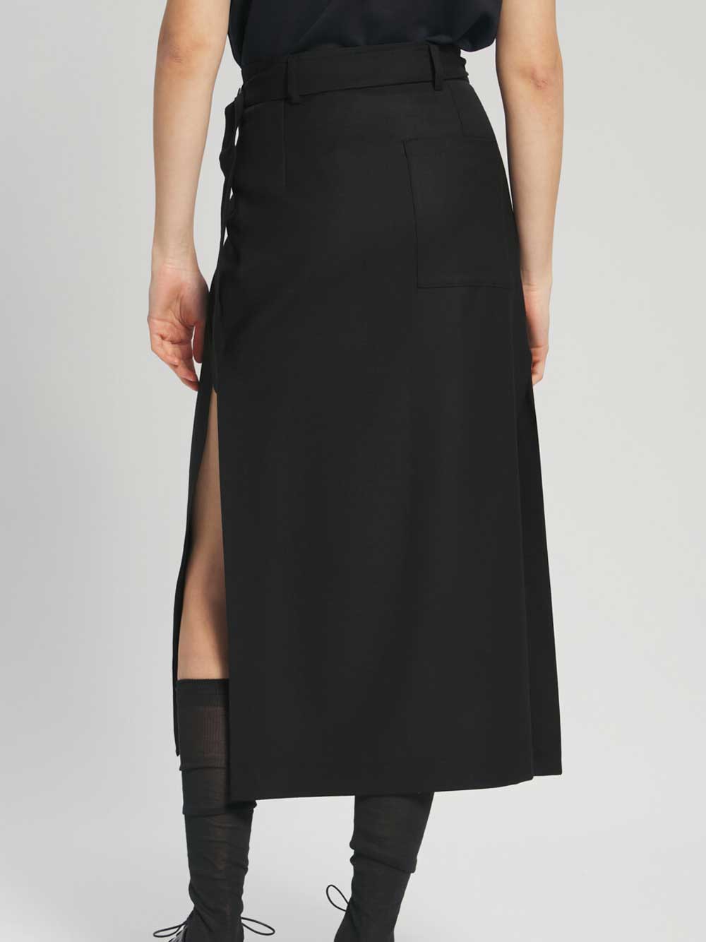 Ginevra Flan Midi Skirt