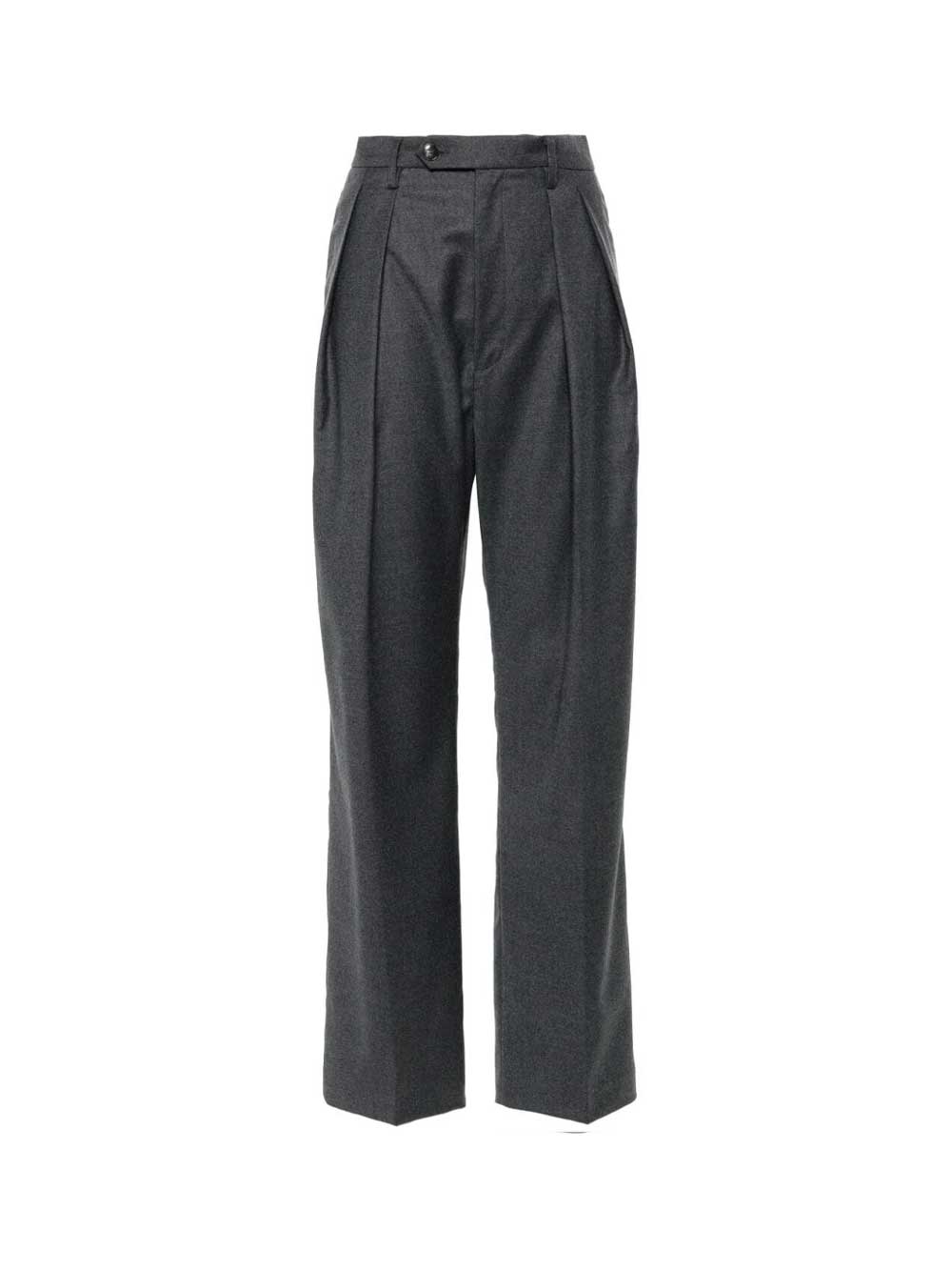 Grey Tom Flan Trousers