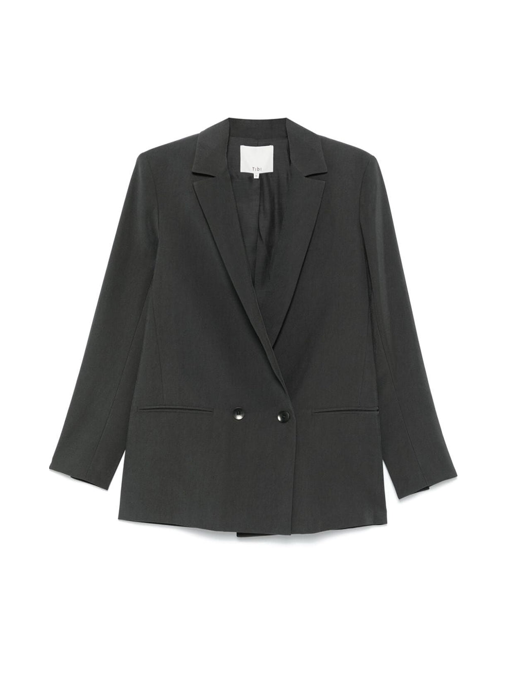 Fluid Suiting Double Breasted Blazer