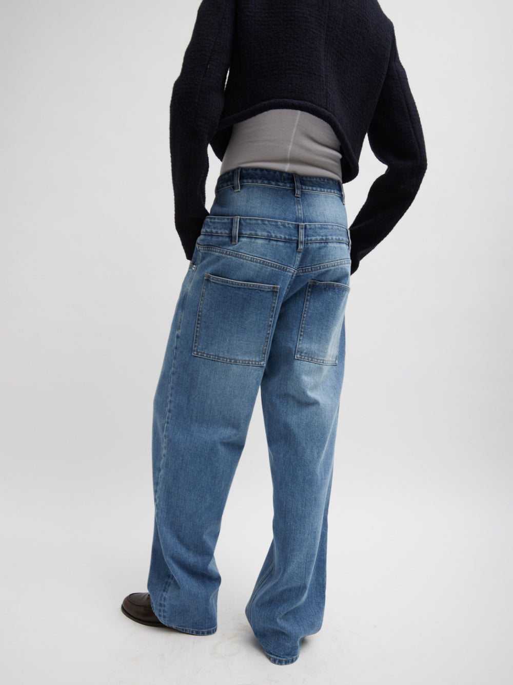 Double Waisted Jeans