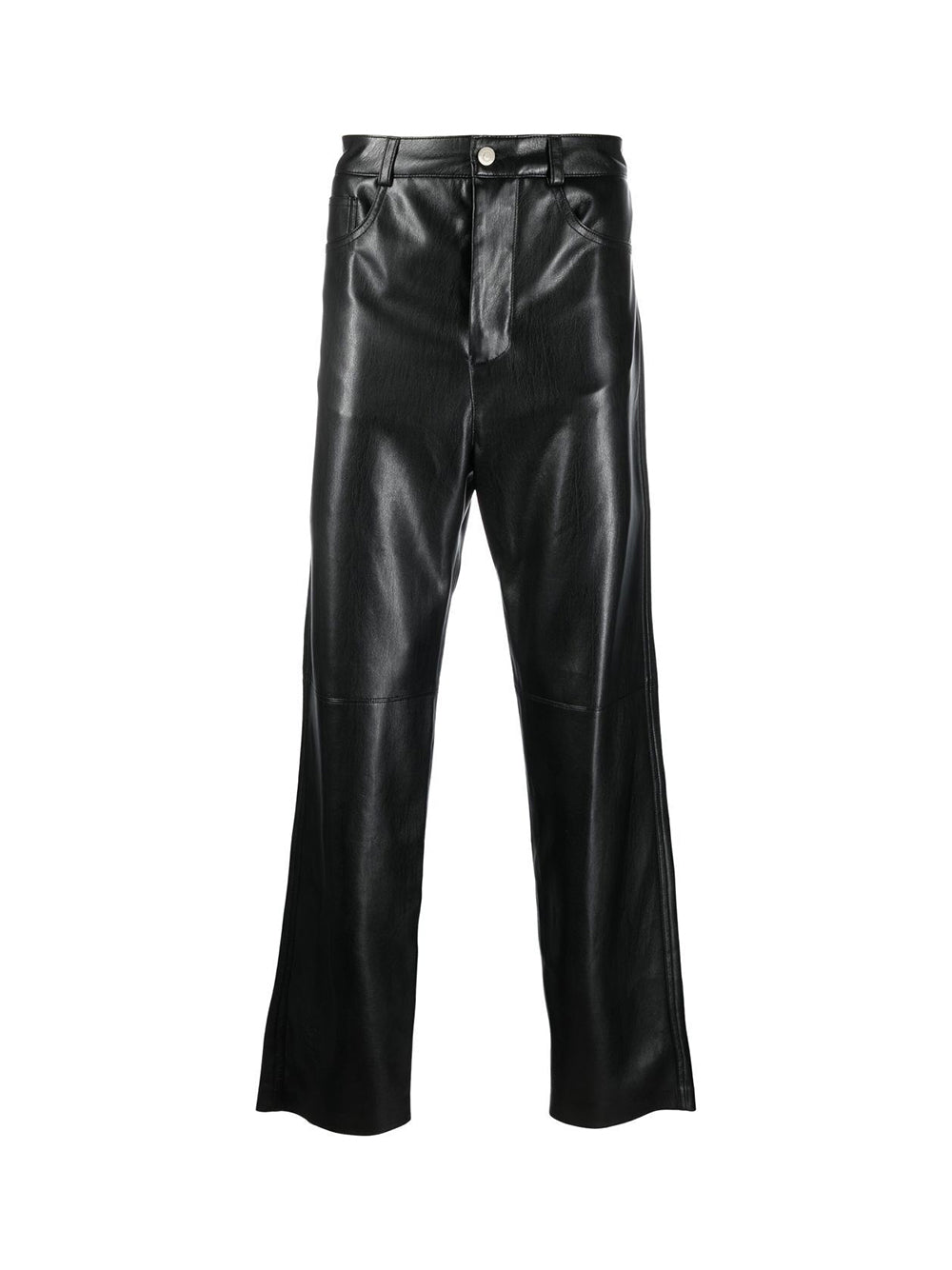 Faux Leather Trousers