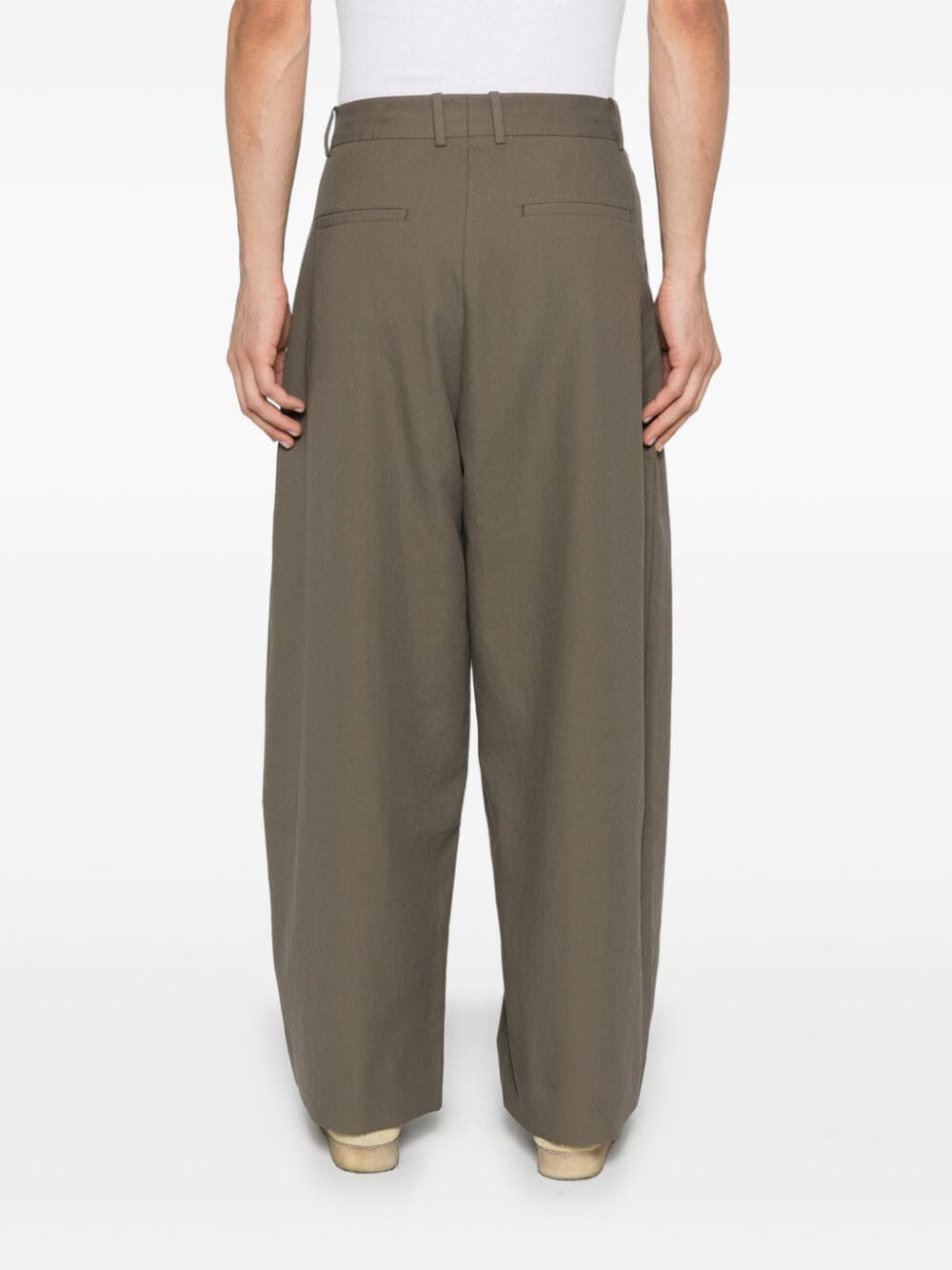 Double Pleat Volume Fossil Pants