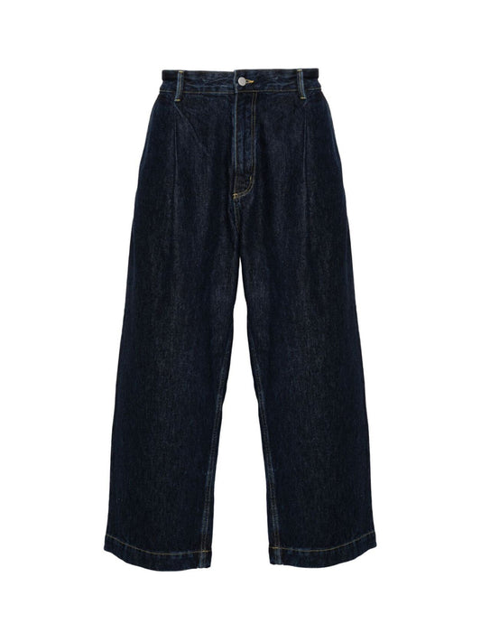 Single pleat jeans